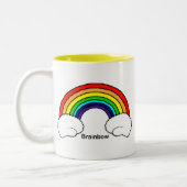 Brainleboog Tweekleurige Koffiemok (Links)