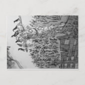 "Brainless" Scarecrow. Briefkaart (Voorkant)