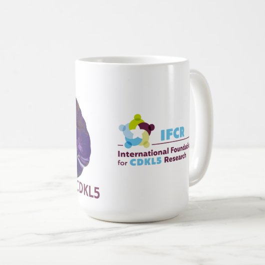 Brainlewanden CDKL5 Koffiemok (Voorkant rechts)