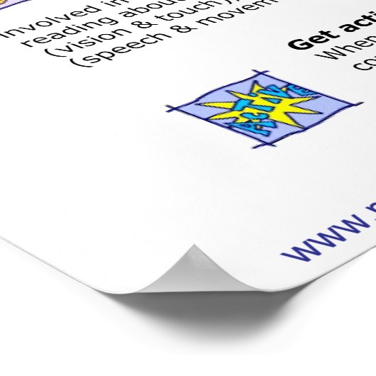 Brainology® Poster 3: Attentie en concentratie (Hoek)