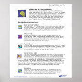 Brainology® Poster 3: Attentie en concentratie (Voorkant)