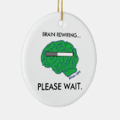 "BRAINREWIRING"-versiering Keramisch Ornament (Rechts)