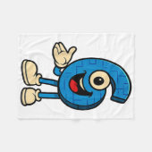 Brainrot 67 Meme Zes Zeven 6-7 Grappige Internetgr Fleece Deken (Voorkant (Horizontaal))