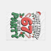 Brainrot Grappig Kerstmis 67 Meme Kerstmis Meest W Fleece Deken (Voorkant (Horizontaal))