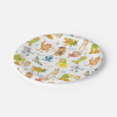 Brainrot Meme Birthday Party Papieren Bordje (Gekanteld)