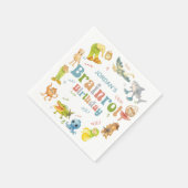 Brainrot Meme Birthday Party Servet (Hoek)