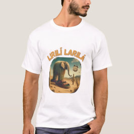 BrainRots Lirili Larila Elephant with Cactus Body T-shirt