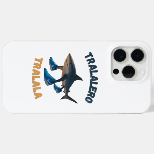 BrainRots TralaleroTralala The Three-Legged Shark Case-Mate iPhone Case (Achterkant (horizontaal))