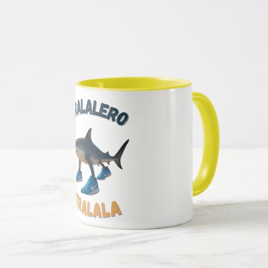 BrainRots TralaleroTralala- The Three-Legged Shark Mok (Voorkant rechts)