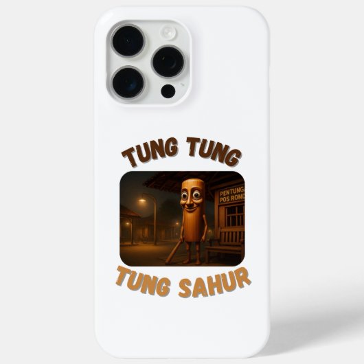 BrainRots Tung Tung Tung Sahur Case-Mate iPhone Case (Achterkant)