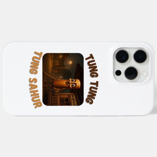 BrainRots Tung Tung Tung Sahur Case-Mate iPhone Case (Achterkant (horizontaal))