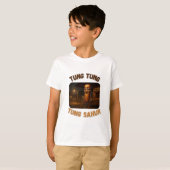 BrainRots Tung Tung Tung Sahur  T-shirt (Voorkant volledig)