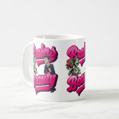 Brains & Beauty – Zombie Humor Design Koffiemok (Voorkant links)