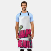 Brains & Beauty – Zombie Humor Design Schort (Gedragen)