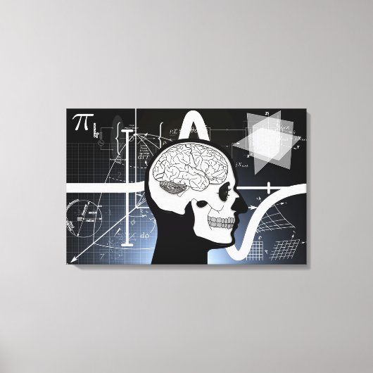 Brains Canvas Afdruk (Voorkant)