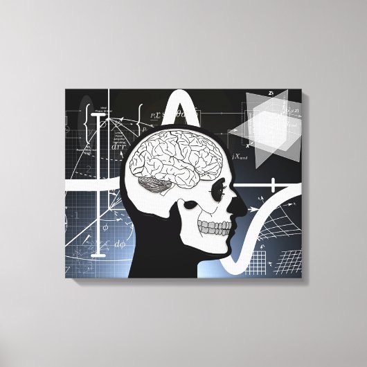 Brains Canvas Afdruk (Voorkant)