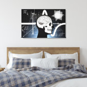 Brains Canvas Afdruk (Insitu (Slaapkamer))