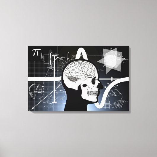 Brains Canvas Afdruk (Voorkant)