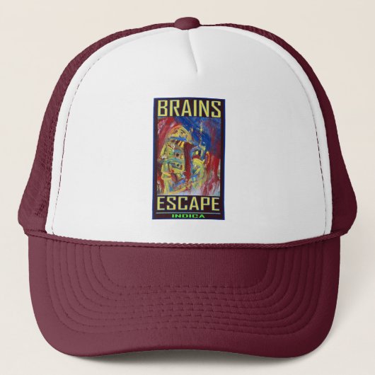 BRAINS ESCAPE INDICA TRUCKER PET (Voorkant)