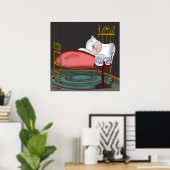 Brains in a Glass Poster (Thuiskantoor)