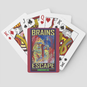 BRAINS ONTSNAPT INDICA POKERKAARTEN