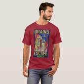 BRAINS ONTSNAPT INDICA T-SHIRT (Voorkant volledig)