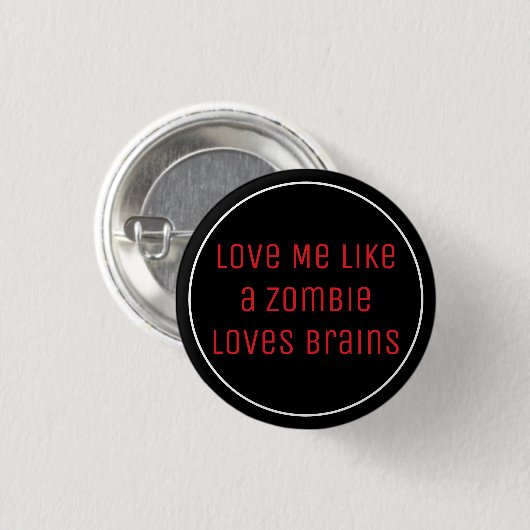 Brains Ronde Button 3,2 Cm (Voorkant /achterkant)