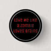 Brains Ronde Button 3,2 Cm (Voorkant)