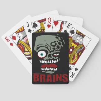Brains zombie speelkaarten