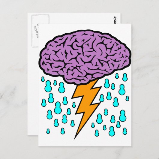 Brainstorm Briefkaart (Voorkant / Achterkant)