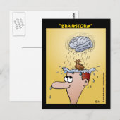 "Brainstorm" Briefkaart (Voorkant / Achterkant)