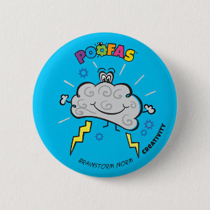 Brainstorm Norm-Button Ronde Button 5,7 Cm