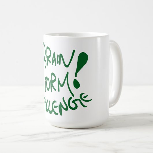Brainstorm Pattern Coffee Mok (Voorkant rechts)