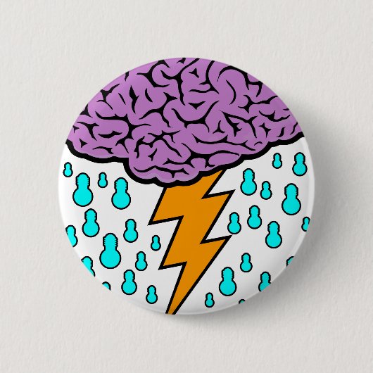 Brainstorm Ronde Button 5,7 Cm (Voorkant)