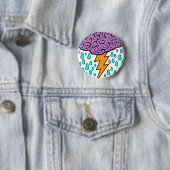 Brainstorm Ronde Button 5,7 Cm (In situ)