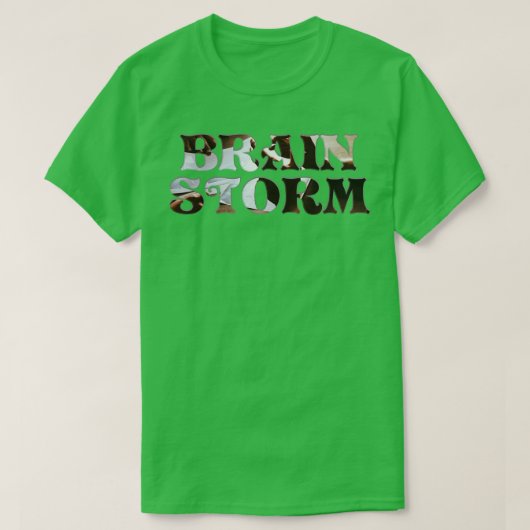 BRAINSTORM T-SHIRT (Design voorkant)