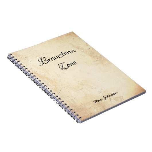 Brainstorm Zone Rustic Notitieboek (Rechterzijde)