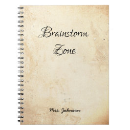 Brainstorm Zone Rustic Notitieboek