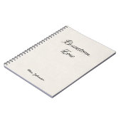 Brainstorm Zone White Notitieboek (Linkerzijde)