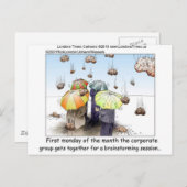 Brainstormsessie Funny T - shirts Mokken Kaarten G (Voorkant / Achterkant)