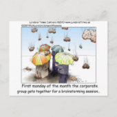 Brainstormsessie Funny T - shirts Mokken Kaarten G (Voorkant)