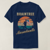 Braintree Massachusetts T-shirt (Design voorkant)