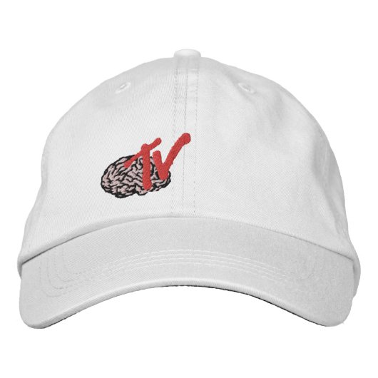 BrainTV geborduurd Pet (Voorkant)