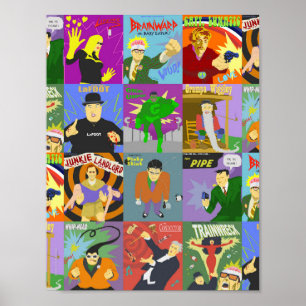 Brainwarp Characters #1 - Afdrukken Poster