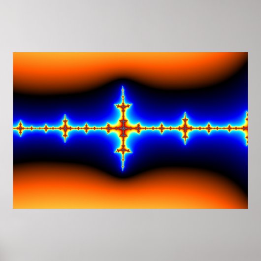 Brainwave - Fractal Poster (Voorkant)