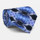 Brainwave Spectrum Silk Foulard Neurochirurg Strop Stropdas (Opgerold)