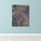 Brainwaves 2014 canvas afdruk (Insitu (Houten vloer))