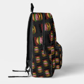 Brainy Burgers Backpack Bedrukte Rugzak (Links)