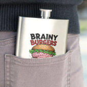 Brainy Burgers Flask Flacon (Voorbeeld)