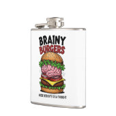 Brainy Burgers Flask Heupfles (Links)